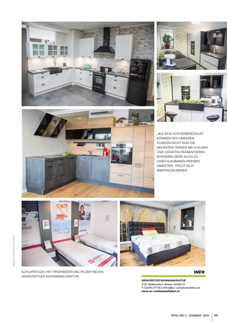 Weinviertler Wohnmanufaktur in der Wein4tlerin 2019
